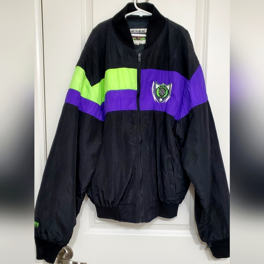 Vintage Arcticwear bomber/windbreaker jacket